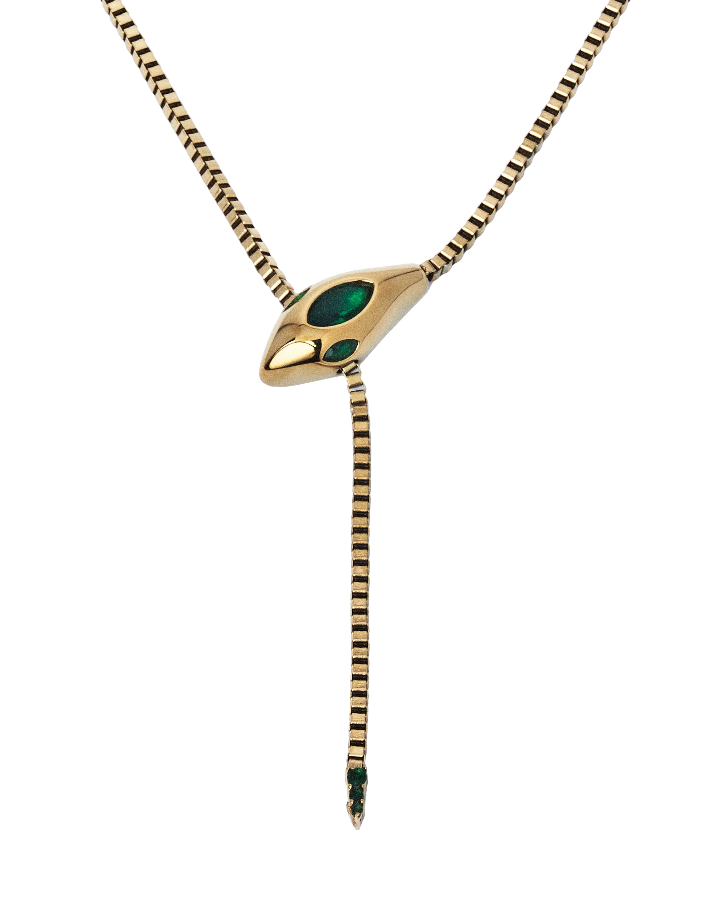 All I Think About Is Karma Snake Necklace - Image 3