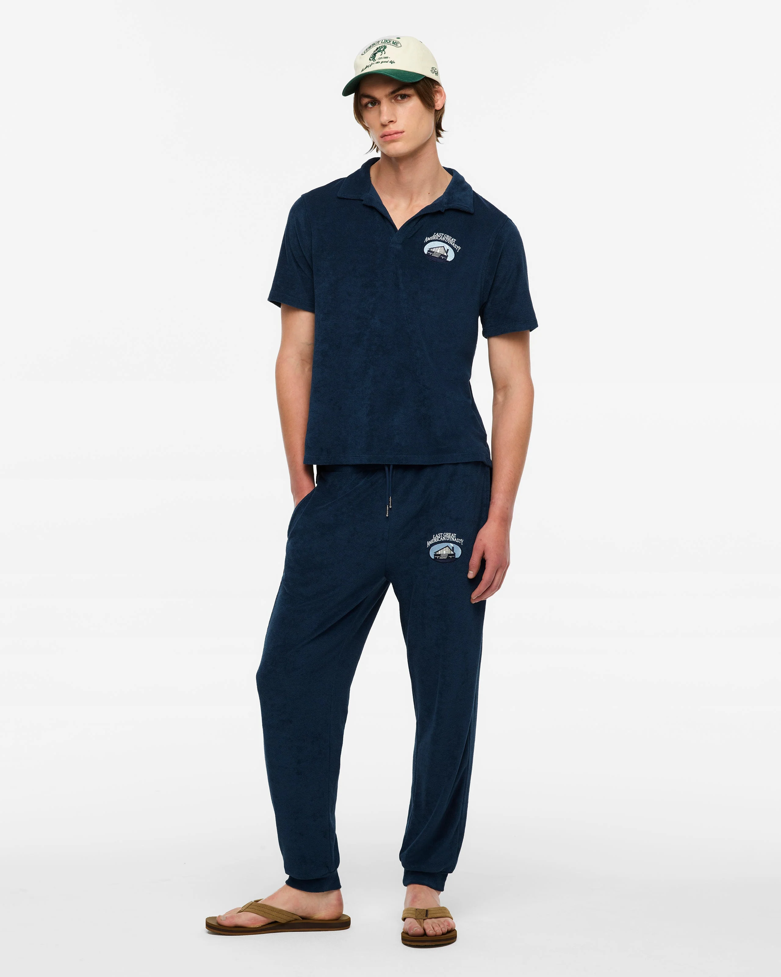 Last Great American Dynasty Terry Cloth Jogger - Image 7