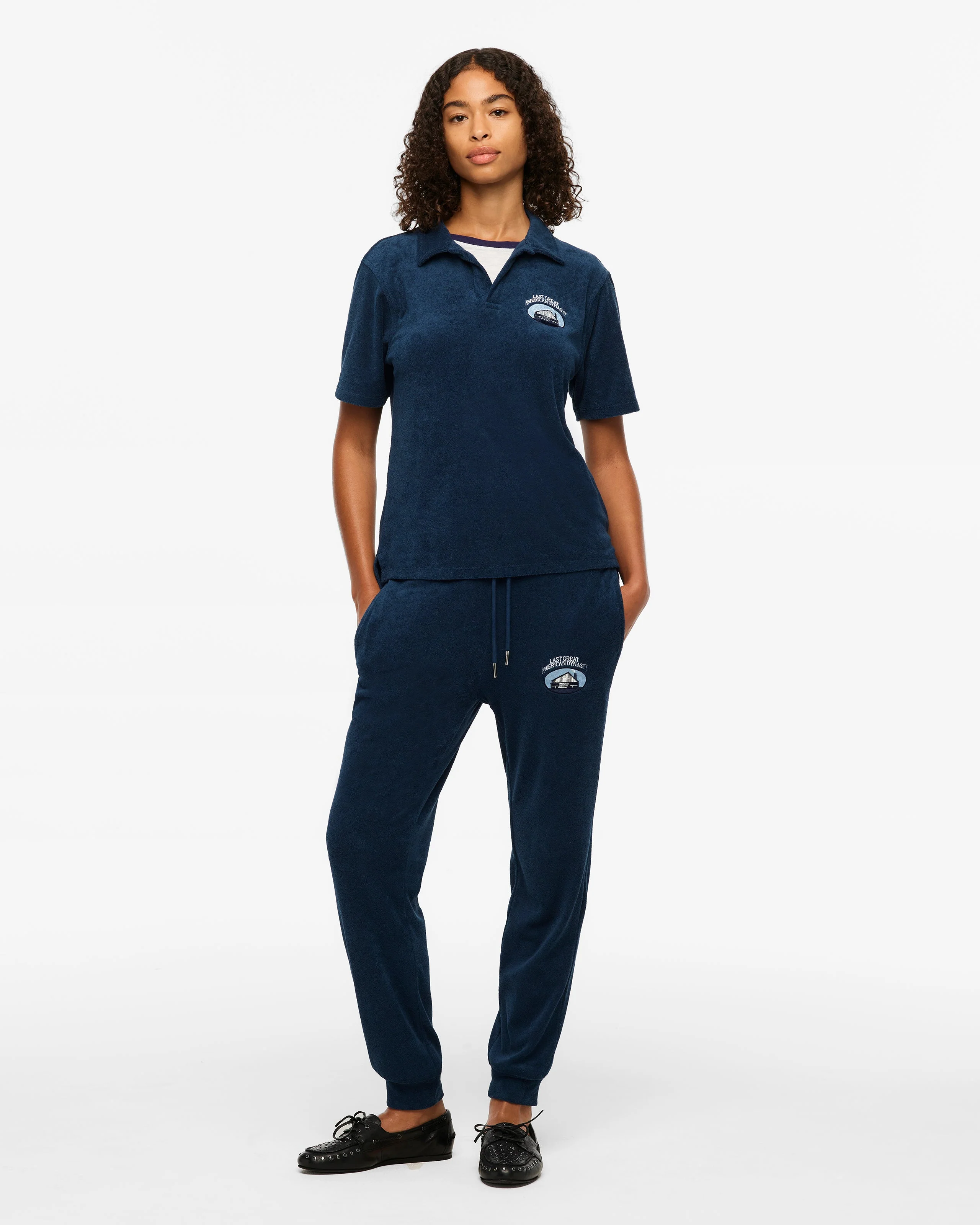 Last Great American Dynasty Terry Cloth Polo - Image 3