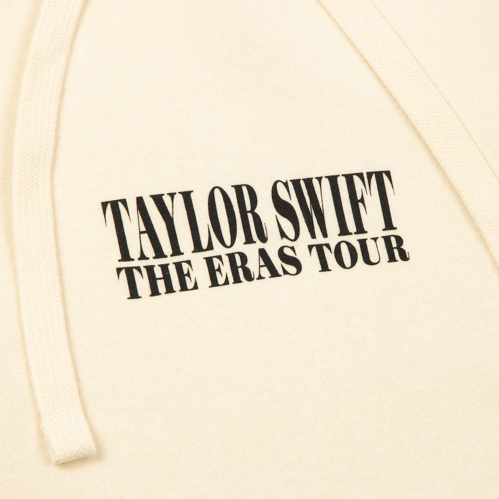 Taylor Swift The Eras II Tour Cream Hoodie - Image 4