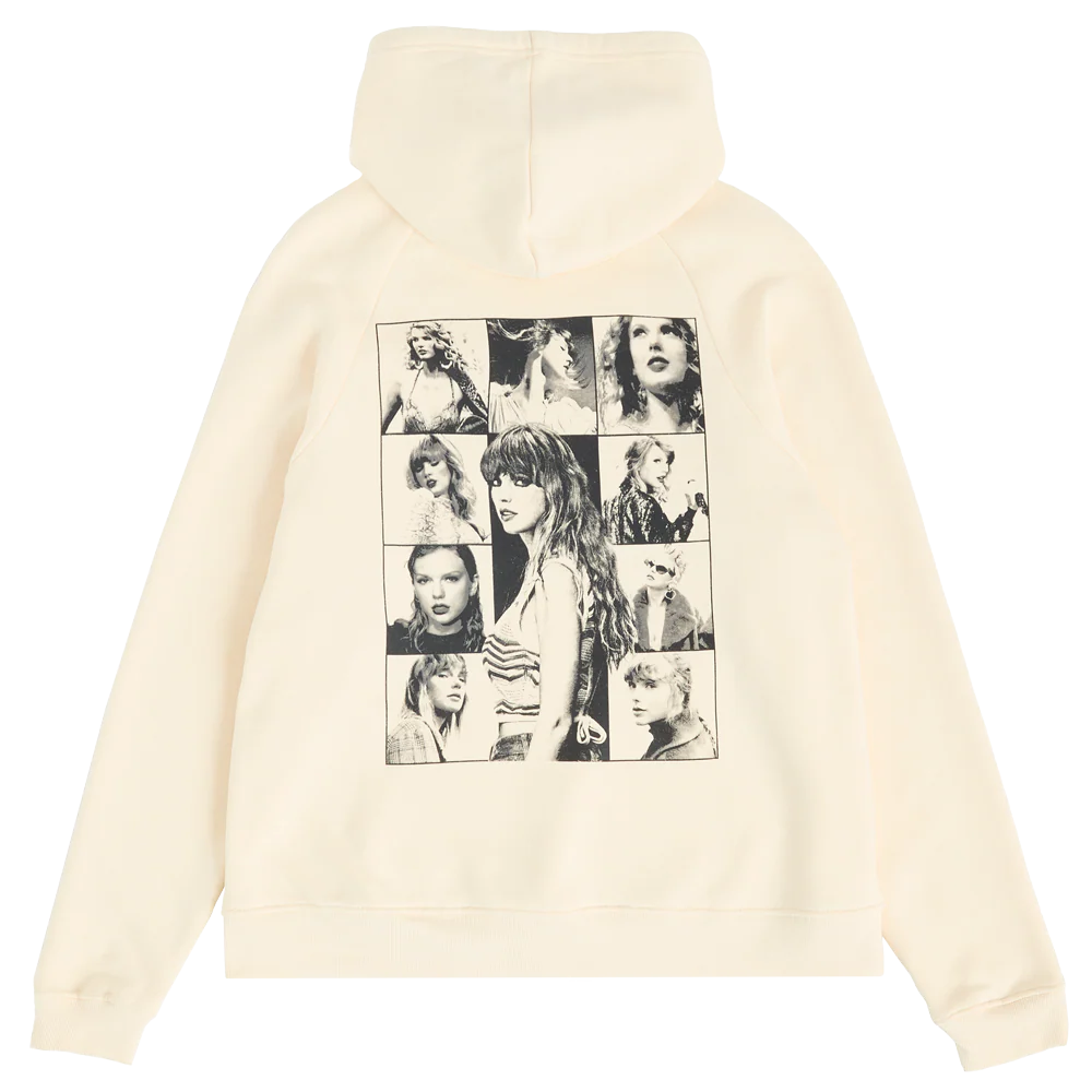 Taylor Swift The Eras International Tour Beige Hoodie