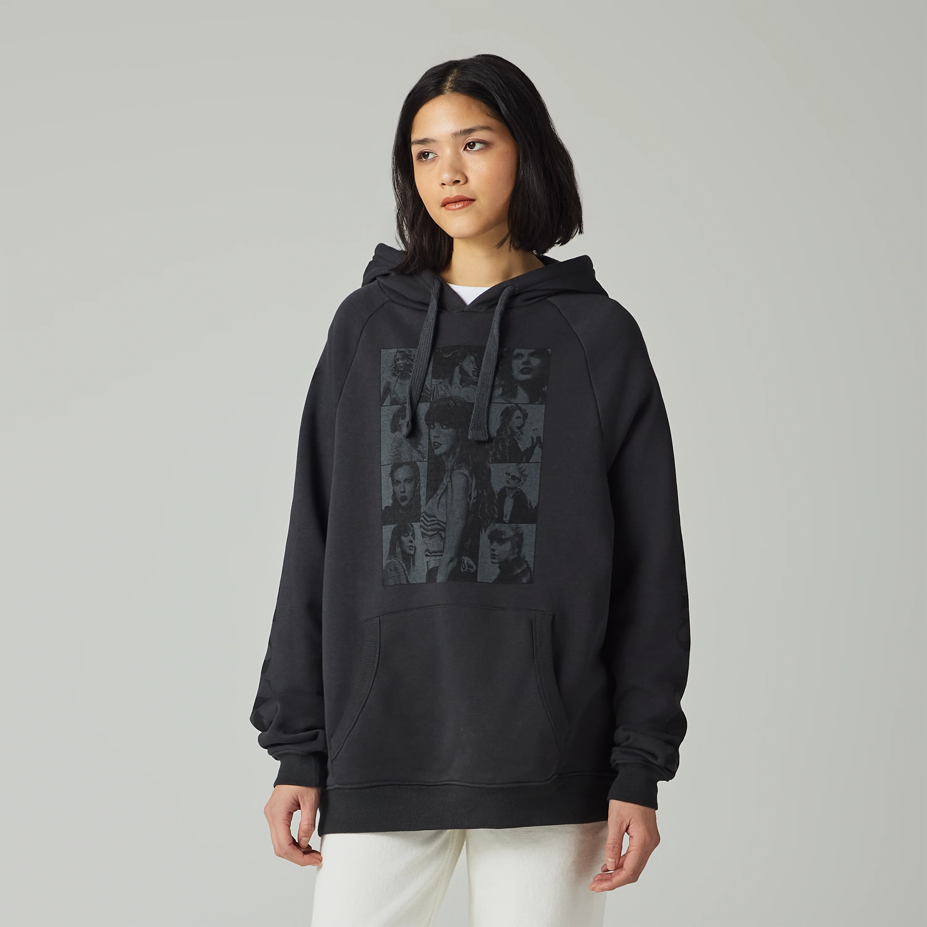 Taylor Swift The Eras International Tour Black Photo Hoodie - Image 5