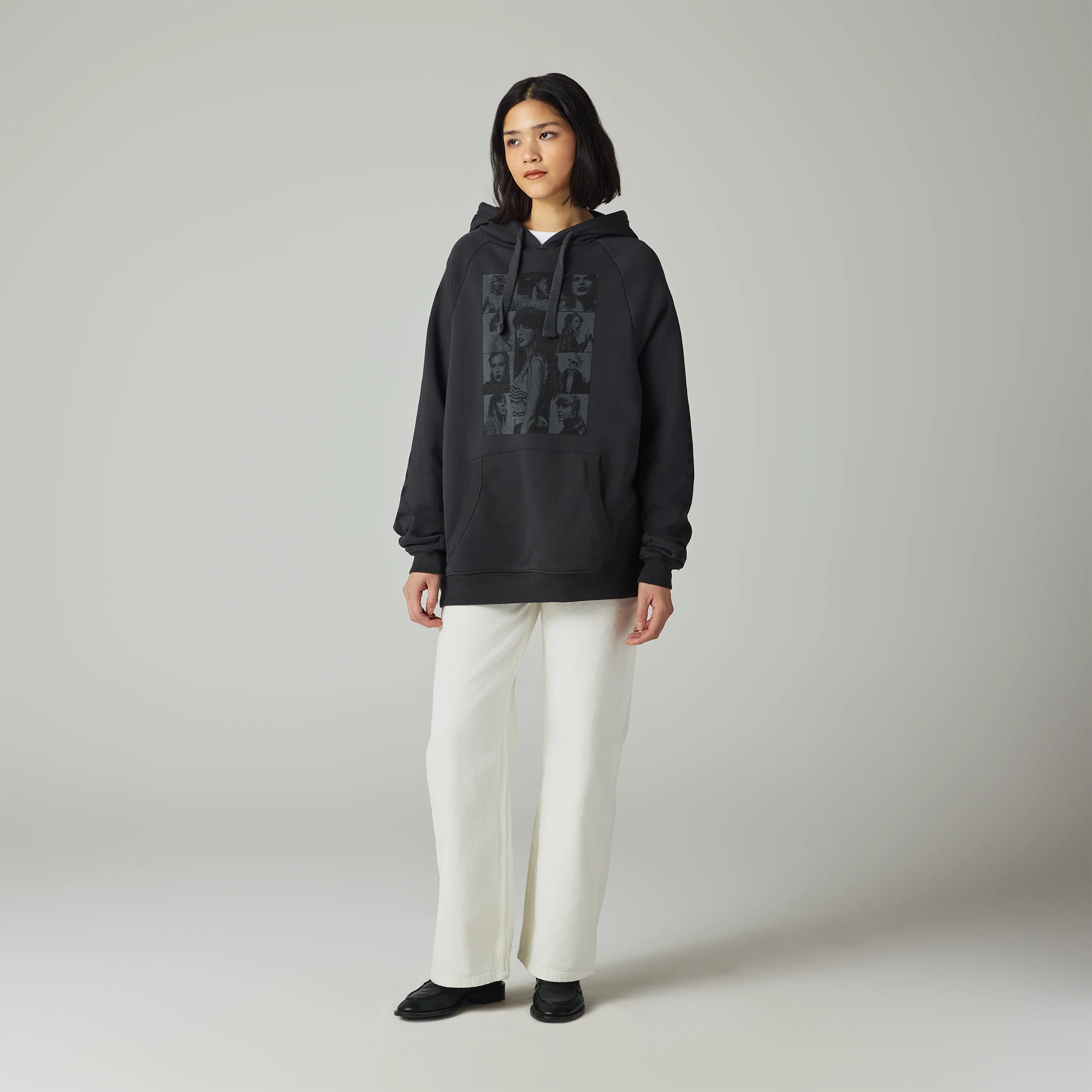Taylor Swift The Eras International Tour Black Photo Hoodie - Image 6