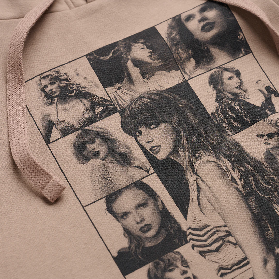 Taylor Swift The Eras Tour Taupe Hoodie - Image 4