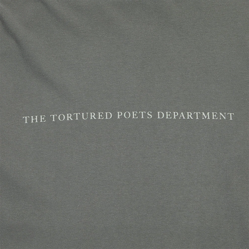 The Tortured Poets Department Gray Photo Long Sleeve T-Shirt - Image 3